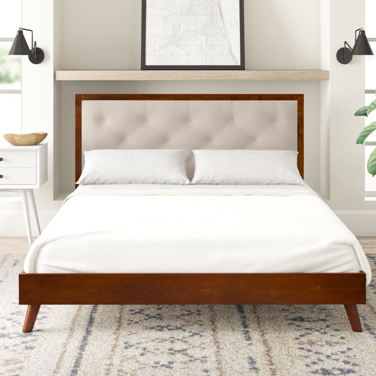 Arlington upholstered platform deals bed